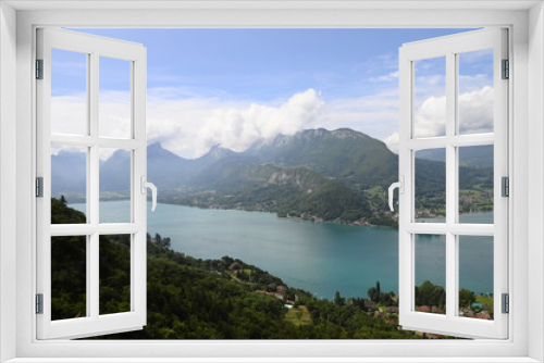 Fototapeta Naklejka Na Ścianę Okno 3D - Lake of Annecy in France