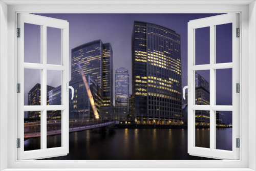 Fototapeta Naklejka Na Ścianę Okno 3D - London Skyline