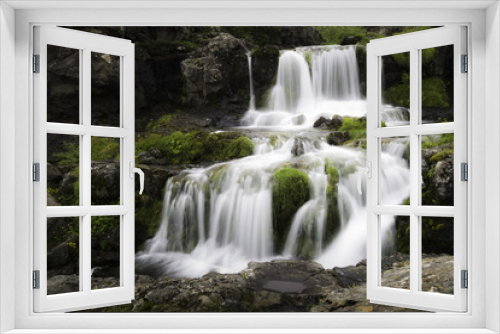 Fototapeta Naklejka Na Ścianę Okno 3D - Icelandic Waterfall