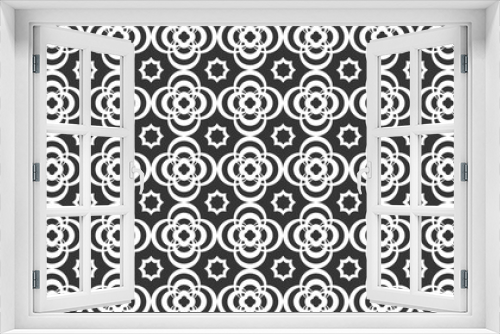 Simple Pattern, Islamic Pattern, black and white pattern, texture background