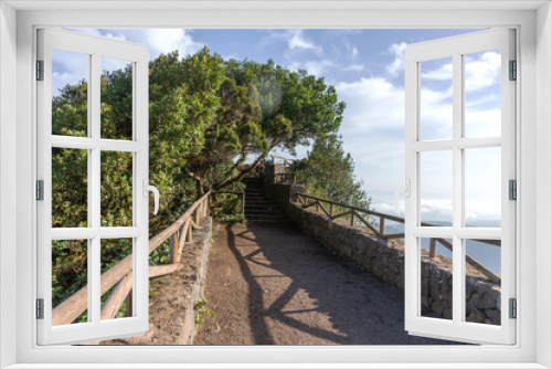 Fototapeta Naklejka Na Ścianę Okno 3D - Viewpoint Mirador Pico del Inglés. Tenerife. Canary Islands. Spain