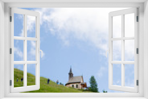 Fototapeta Naklejka Na Ścianę Okno 3D - Kapelle im Zillertal - Alpen