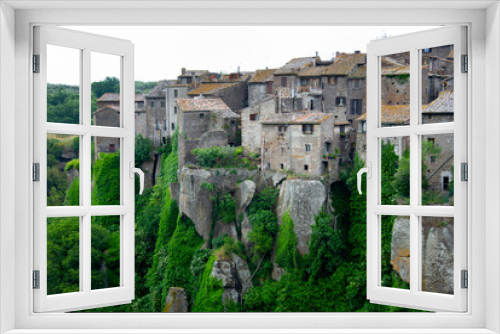 Fototapeta Naklejka Na Ścianę Okno 3D - Medieval Town of Vitorchiano - Italy