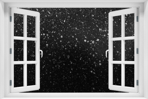 Fototapeta Naklejka Na Ścianę Okno 3D - falling snow overlay
