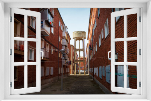 Fototapeta Naklejka Na Ścianę Okno 3D - peñaranda de bracamonte detalles ciudad 2024
