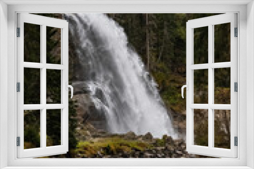 Fototapeta Naklejka Na Ścianę Okno 3D - Krimmler Wasserfälle - Krimml 