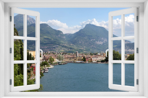 Fototapeta Naklejka Na Ścianę Okno 3D - Riva del Garda