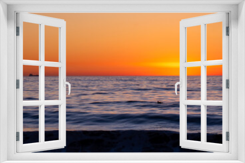 Fototapeta Naklejka Na Ścianę Okno 3D - Beautiful Sunset Over the Pacific Ocean, Scenic Beach in California 16