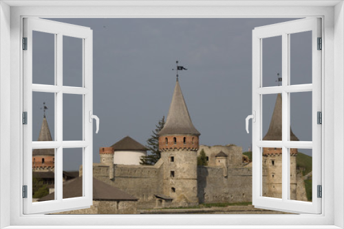 Fototapeta Naklejka Na Ścianę Okno 3D - The main city landmark - the old fortress