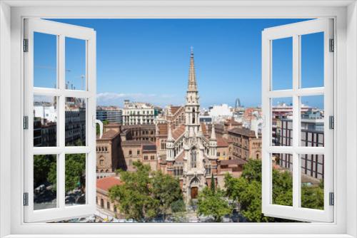 Fototapeta Naklejka Na Ścianę Okno 3D - Barcelona's Churches