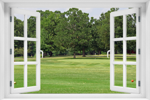 Fototapeta Naklejka Na Ścianę Okno 3D - golf