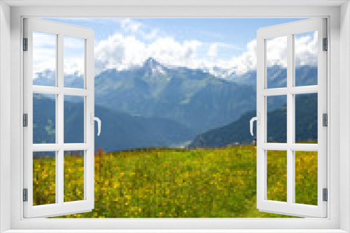Fototapeta Naklejka Na Ścianę Okno 3D - Ahornspitze - Zillertal - Alpen