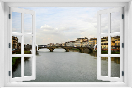 Fototapeta Naklejka Na Ścianę Okno 3D - canal view in italy