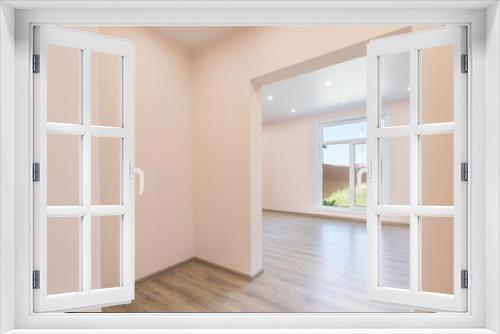 Fototapeta Naklejka Na Ścianę Okno 3D - unfurnished house or apartment in bright colors