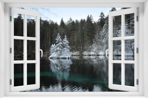 Fototapeta Naklejka Na Ścianę Okno 3D - Mountain lake in Bavaria, Germany