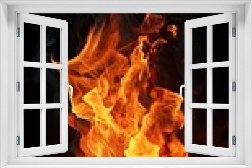Fire on a dark background in a Combustion-themed, vertical format of photorealistic illustration in JPG. Generative ai
