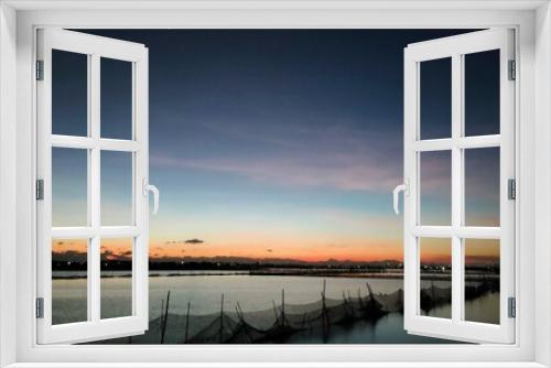 Fototapeta Naklejka Na Ścianę Okno 3D - Malabon at dawn