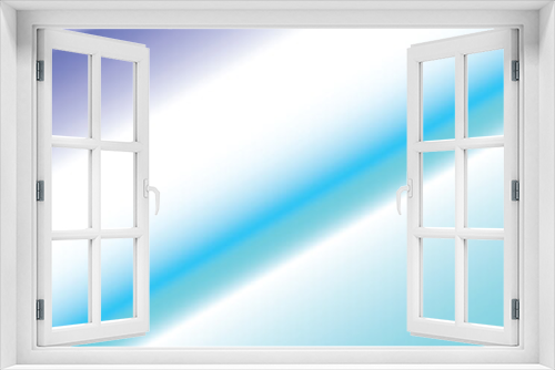 Fototapeta Naklejka Na Ścianę Okno 3D - Blue white Abstract Gradient Background suitable for wallpaper, banner, brochure, flyer