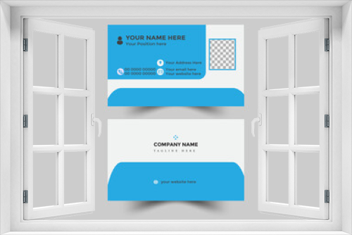 
Modern Business Card - Creative and Clean Business Card Template.