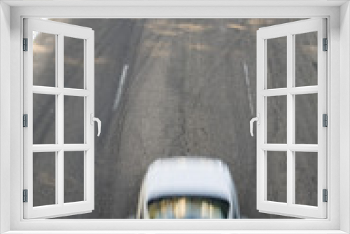 Fototapeta Naklejka Na Ścianę Okno 3D - Motion Blurred Car