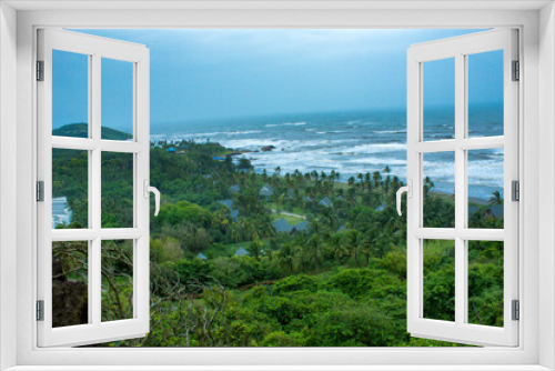 Fototapeta Naklejka Na Ścianę Okno 3D - Goa Beaches, Vagator beach in goa, Vagator Beach, Goa India,