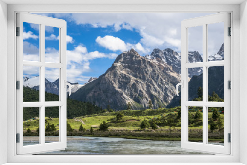 Fototapeta Naklejka Na Ścianę Okno 3D - landscape