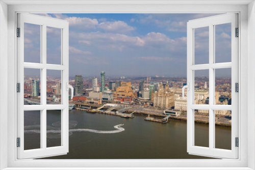 Fototapeta Naklejka Na Ścianę Okno 3D - Liverpool, England