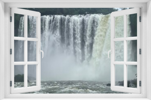 Fototapeta Naklejka Na Ścianę Okno 3D - Hermosa vista de una cascada