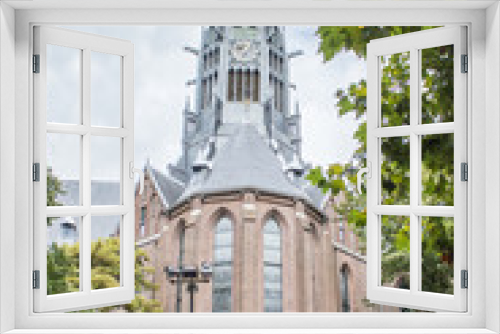 Fototapeta Naklejka Na Ścianę Okno 3D - De Vondelkerk Vondelpark Amsterdam