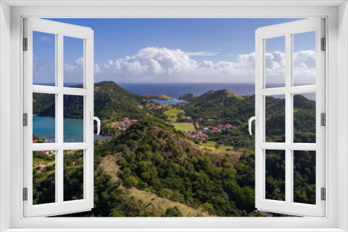 Fototapeta Naklejka Na Ścianę Okno 3D - Guadeloupe - Les Saintes - Terre-de-Haut is the largest of the eight small islands that make up Les Saintes and feels like a slice of southern France transported to the Caribbean