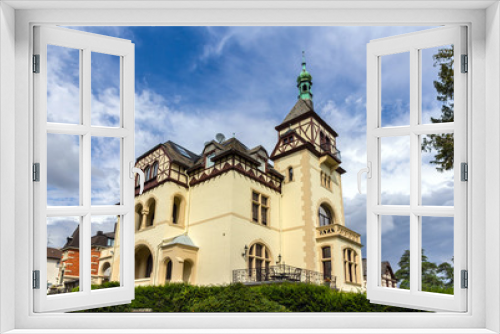 Fototapeta Naklejka Na Ścianę Okno 3D - Classic german house in Koblenz, Germany