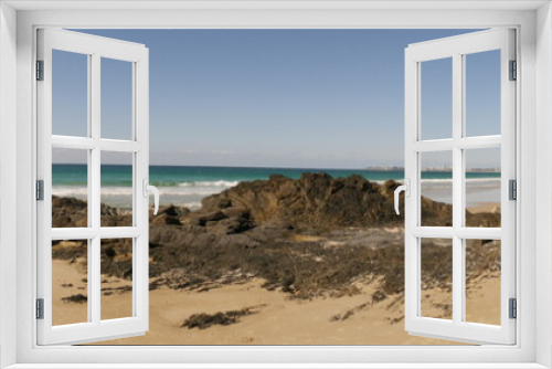Fototapeta Naklejka Na Ścianę Okno 3D - Currumbin Beach - Panorama