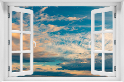 Fototapeta Naklejka Na Ścianę Okno 3D - ME-Ogunquit skies
