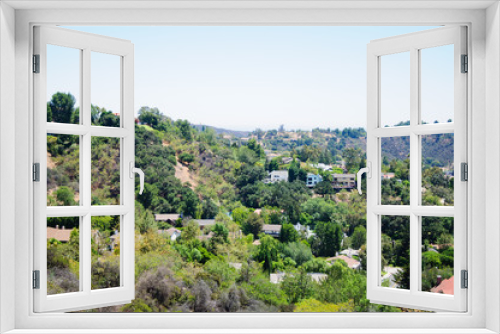 Fototapeta Naklejka Na Ścianę Okno 3D - View of Losa Angeles