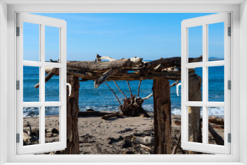 Fototapeta Naklejka Na Ścianę Okno 3D - Corse - France - Mer - Calcatoggio