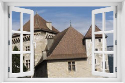 Fototapeta Naklejka Na Ścianę Okno 3D - Castillo de Annecy en Francia