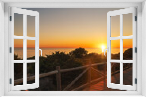 Fototapeta Naklejka Na Ścianę Okno 3D - Maritime Silhouette