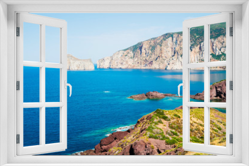 Fototapeta Naklejka Na Ścianę Okno 3D - Sardinia west coast