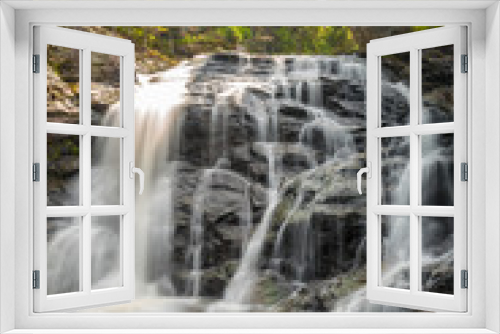 Fototapeta Naklejka Na Ścianę Okno 3D - Laverty Falls (long exposure)