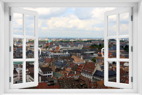 Fototapeta Naklejka Na Ścianę Okno 3D - View of Strasbourg, France