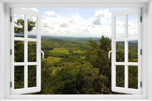 Paisaje desde Cerro Bánica, República Dominicana