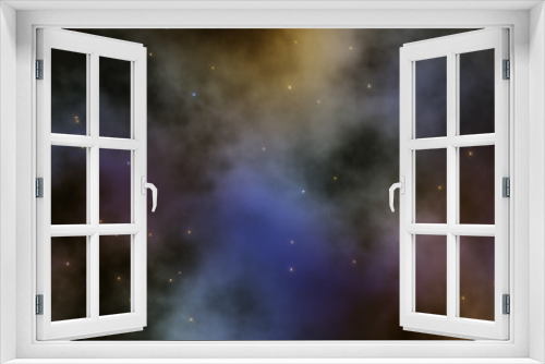 Fototapeta Naklejka Na Ścianę Okno 3D - Nebulosity in the Milky Way.