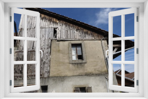 Fototapeta Naklejka Na Ścianę Okno 3D - Detalle de Boringes (Francia)