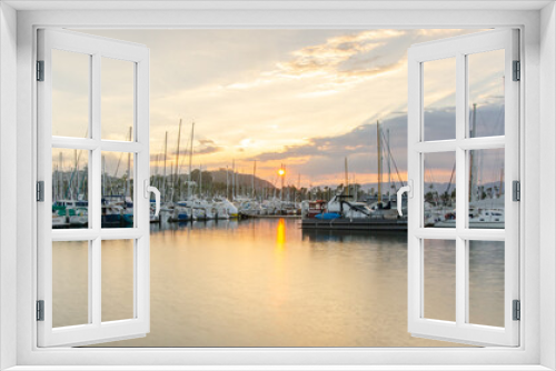 Fototapeta Naklejka Na Ścianę Okno 3D - SB Harbor Scenes