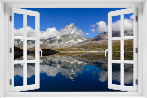 Fototapeta Naklejka Na Ścianę Okno 3D - Lago Goillet - Valtournenche - Valle d'Aosta
