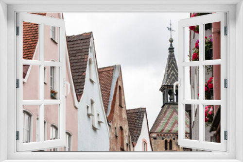 Fototapeta Naklejka Na Ścianę Okno 3D - Schmalzturm in der Altstadt von Landsberg am Lech