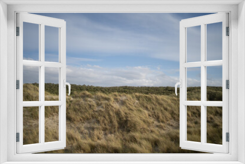 Fototapeta Naklejka Na Ścianę Okno 3D - Sand Dunes North Sea