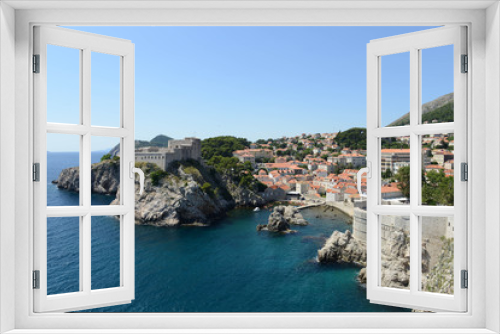 Fototapeta Naklejka Na Ścianę Okno 3D - Dubrovnik Croatia