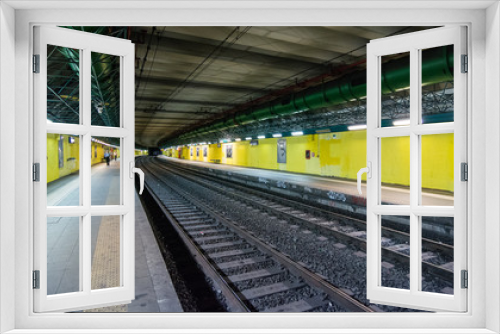 Fototapeta Naklejka Na Ścianę Okno 3D - Stazione