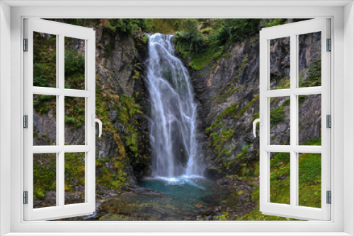 Fototapeta Naklejka Na Ścianę Okno 3D - Aran Valley, Spain, forests, rivers, waterfalls, mountains
